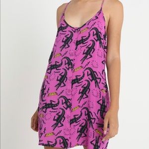 Obey Brand Purple Salazar Dress